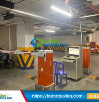 Hệ thống gữi xe tự động có barie gói 2