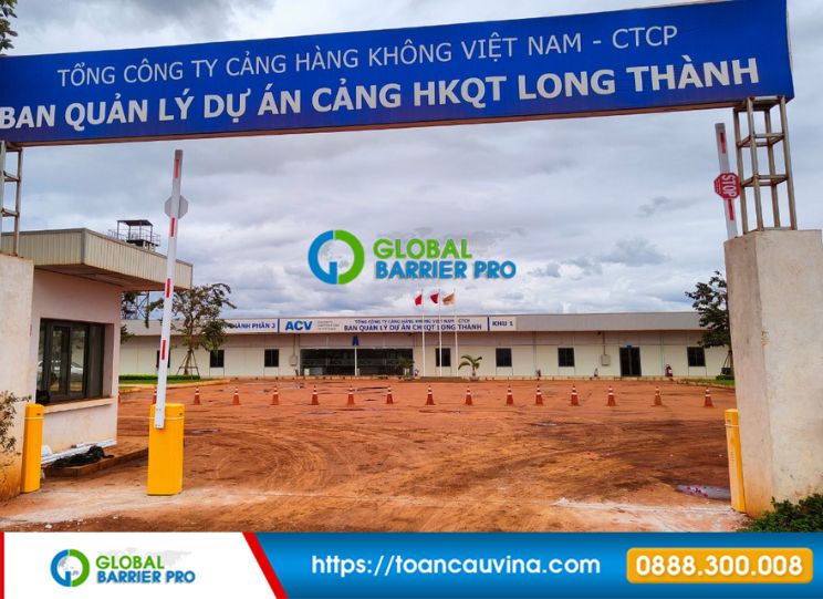 🛑 Lắp đặt barie tại Đồng Nai 9 Lắp đặt barie tại sân bay long thảnh đồng nai