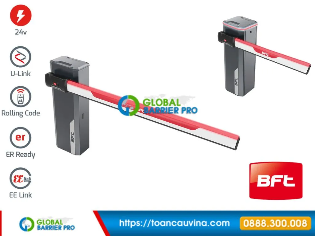Barrier BFT Moovi 50 chính hãng cho cổng xe ra vào phổ biến 4 Barrier BFT Moovi 50 hinh anh san pham BFT