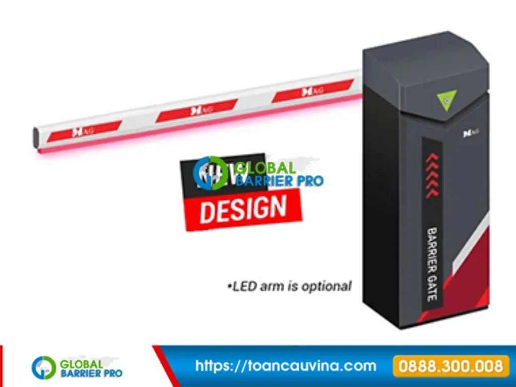 Barrier MAG BG658 Malaysia cho làn xe rộng 6m 6 Barrier MAG BG658 hinh anh san pham MAG phu hop kieu tay can