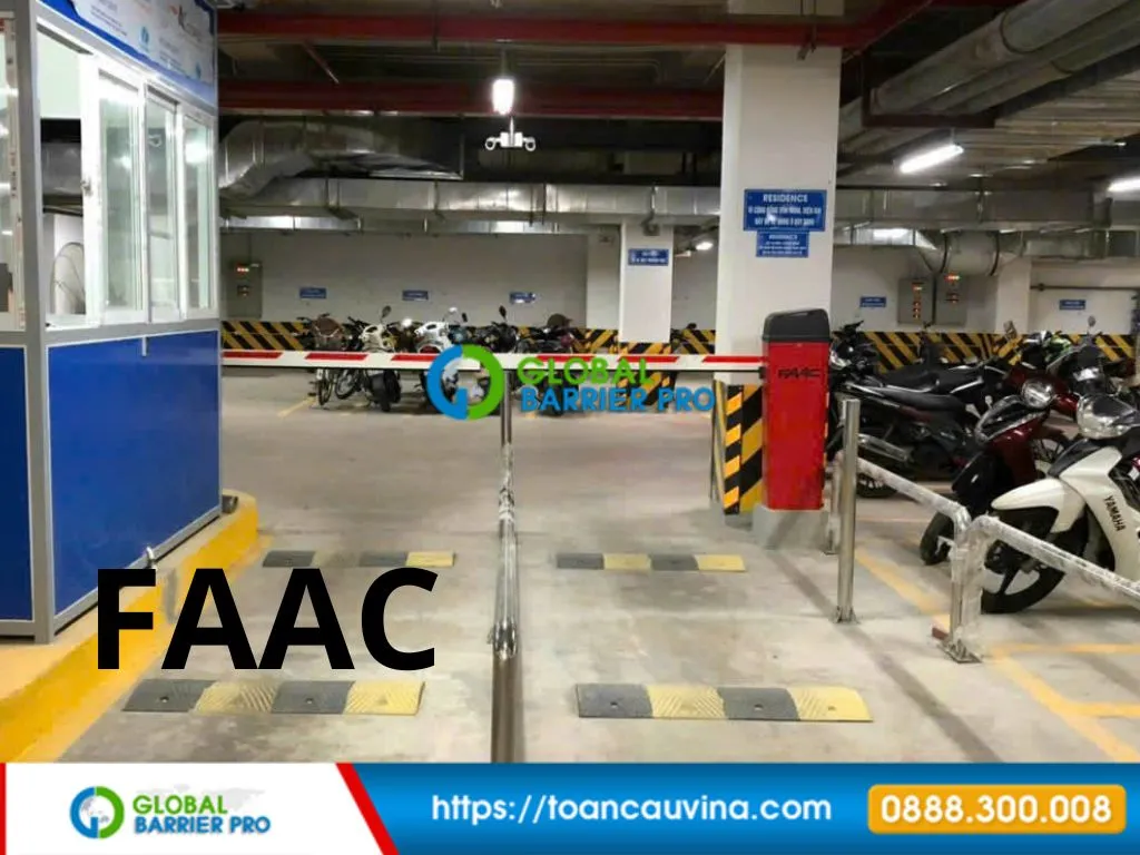 Barrier FAAC 615 Standard chính hãng cho công trình vận hành ổn định 6 Chi tiet ky thuat barrier FAAC 615 Standard