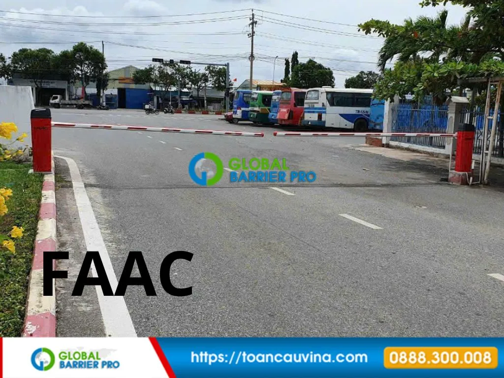 Barrier FAAC 615 Rapid chính hãng cho lối vào cần mở nhanh 10 Barrier FAAC 615 Rapid hinh tong the san pham FAAC