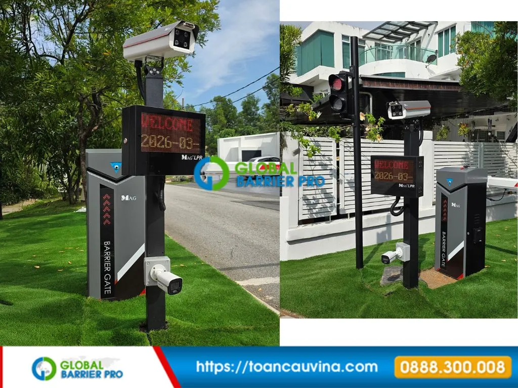 Barrier MAG BG658 Malaysia cho làn xe rộng 6m 7 Barrier MAG BG658 hinh anh san pham MAG phu hop kieu tay can