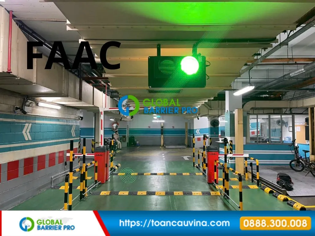 Barrier FAAC 615 Rapid chính hãng cho lối vào cần mở nhanh 12 Hinh minh hoa barrier FAAC 615 Rapid so 5