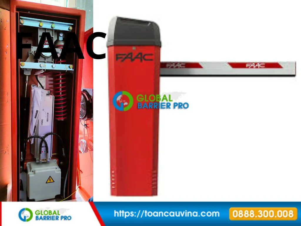 Barrier FAAC B680 chính hãng cho công trình lưu lượng cao 9 Chi tiet ky thuat barrier FAAC B680