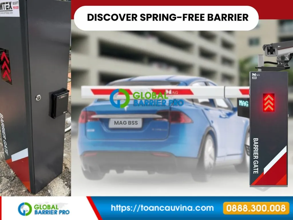 Barrier MAG BG657_180 Malaysia cho hầm xe trần thấp 3 Barrier MAG BG657_180 hinh anh san pham MAG phu hop kieu tay can