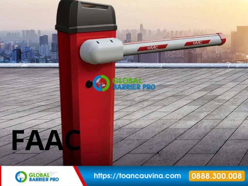 Barrier FAAC 620 Rapid chính hãng cho làn xe tốc độ cao 16 Hinh minh hoa barrier FAAC B680H so 4