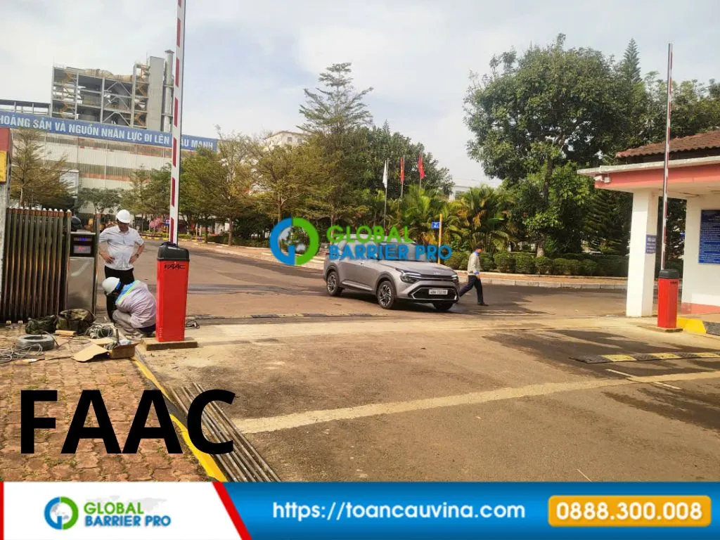 Barrier FAAC 620 Standard chính hãng cho cổng xe ra vào 6 Barrier FAAC 620 Standard hinh tong the san pham FAAC
