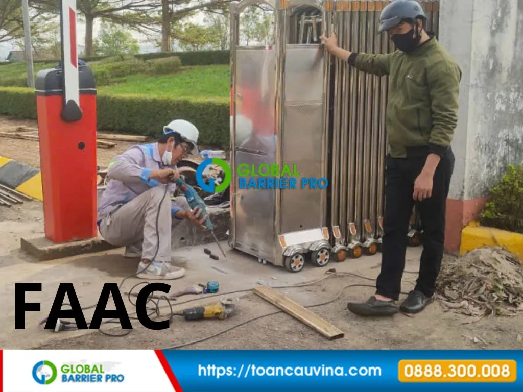 Barrier FAAC B680H chính hãng – barrier hybrid cho vận hành cường độ lớn 9 Barrier FAAC B680H hinh tong the san pham FAAC