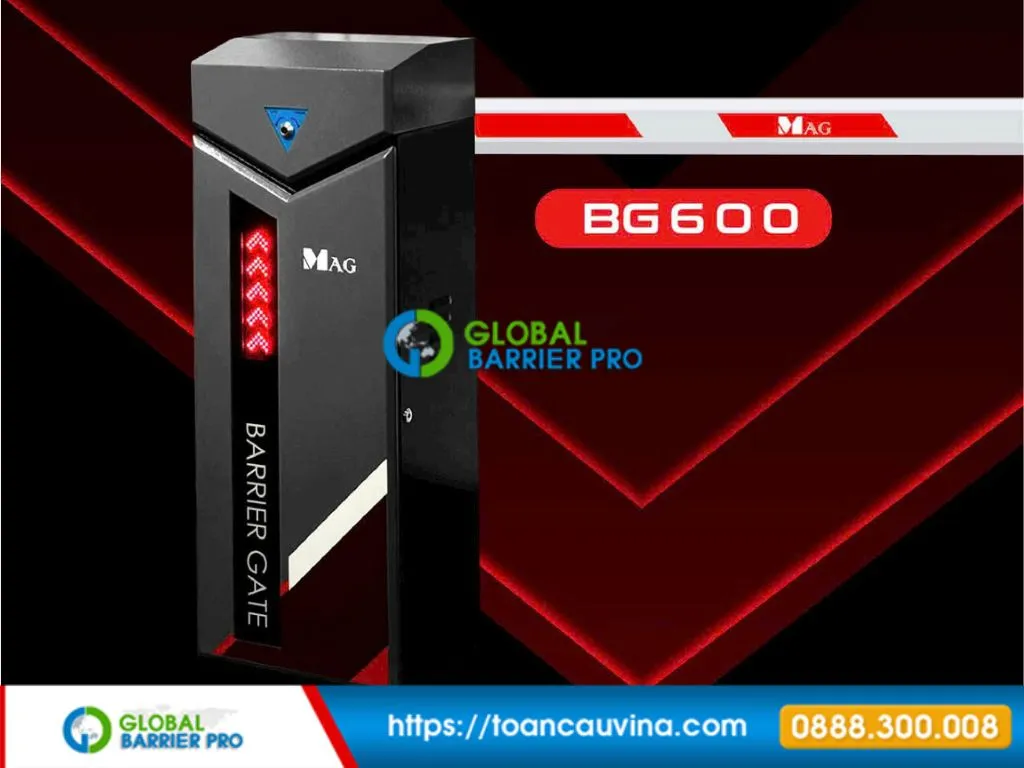 Barrier MAG BG856 Malaysia spring-free tốc độ nhanh 6 Barrier MAG BG856 hinh anh san pham MAG phu hop kieu tay can