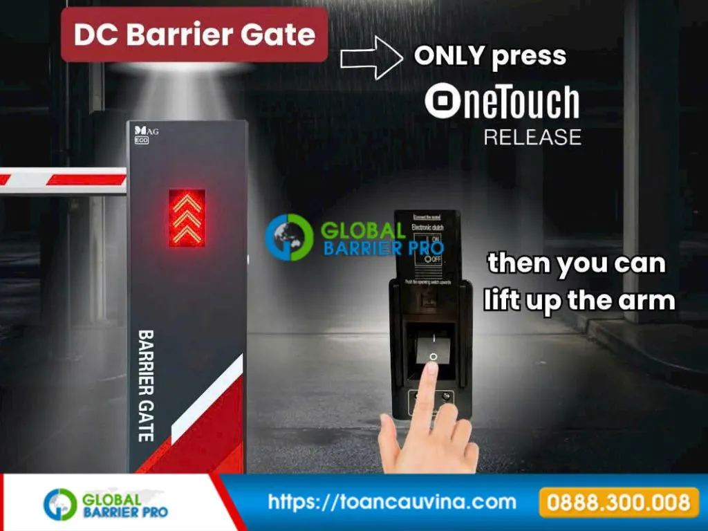 Barrier MAG BG856E Malaysia tay cần đến 6m 3 Barrier MAG BG856E hinh anh san pham MAG phu hop kieu tay can