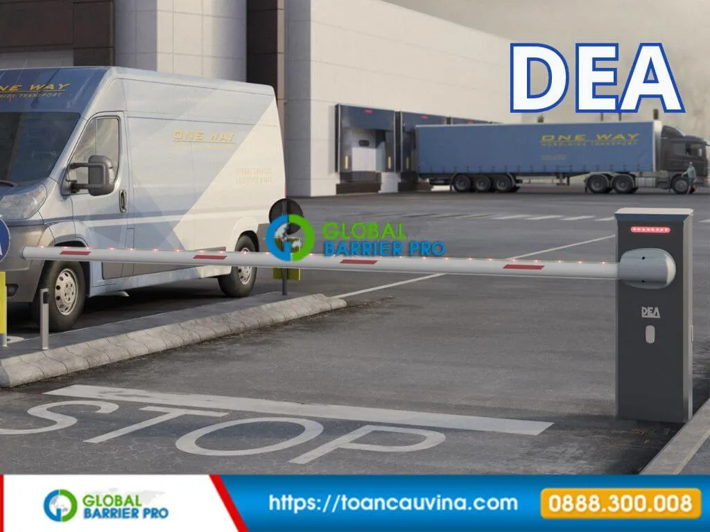 Barrier DEA Stop 24 chính hãng – giải pháp phù hợp cho công trình cần vận hành ổn định 5 Barrier DEA Stop 24 lắp đặt thực tế tại công trình
