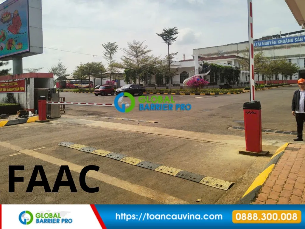 Barrier FAAC 620 Standard chính hãng cho cổng xe ra vào 5 Chi tiet ky thuat barrier FAAC 620 Standard