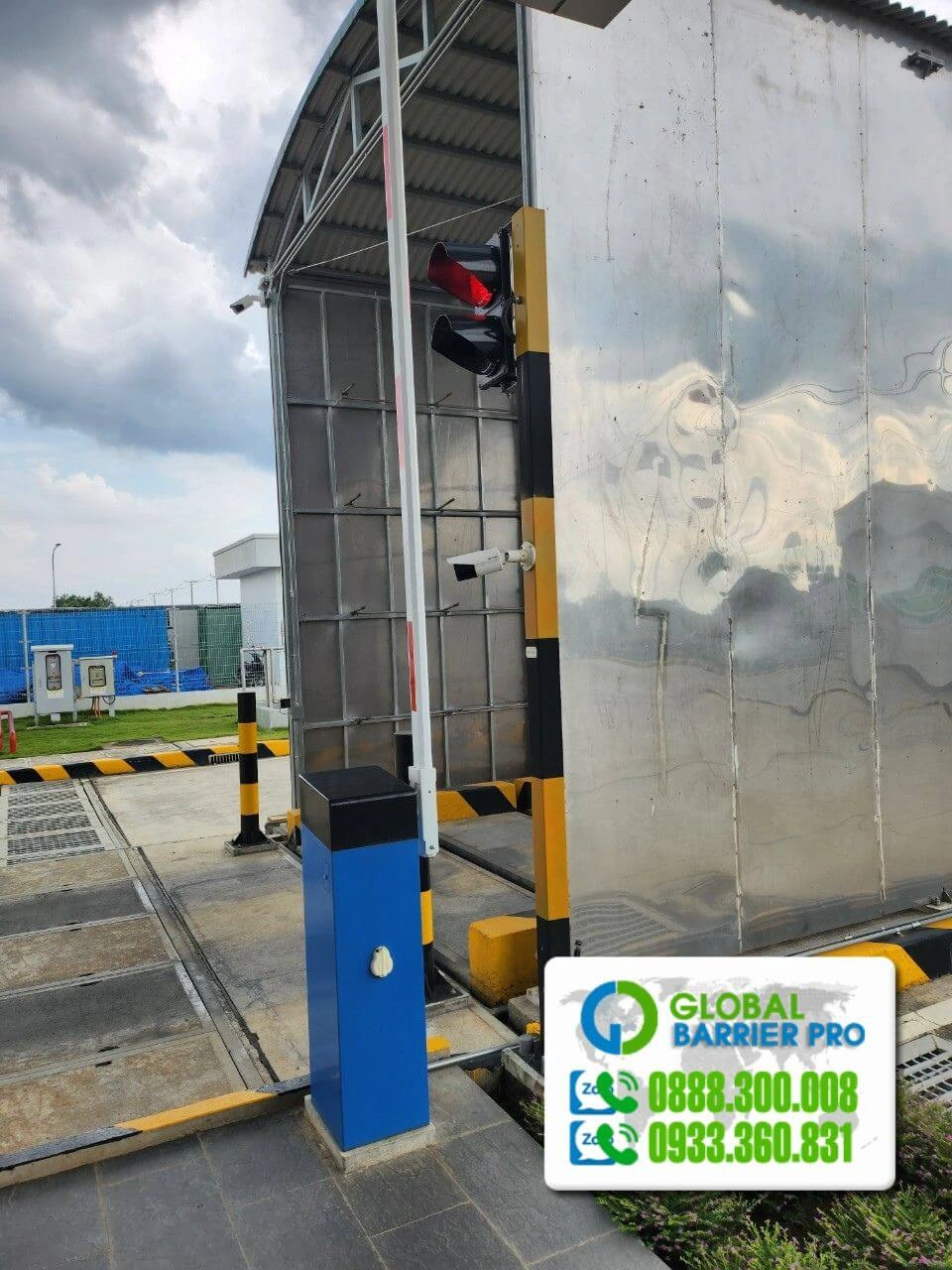 Các loại barrier tự động phổ biến hiện nay 9 barrier cần thẳng