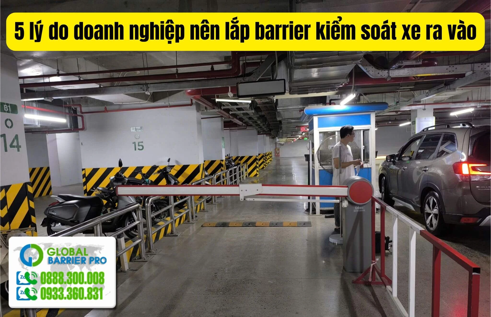 Barrier MAG BG856F Malaysia gập 90° cho tầng hầm 6 chọn lắp barrier kiểm soát xe ra vào