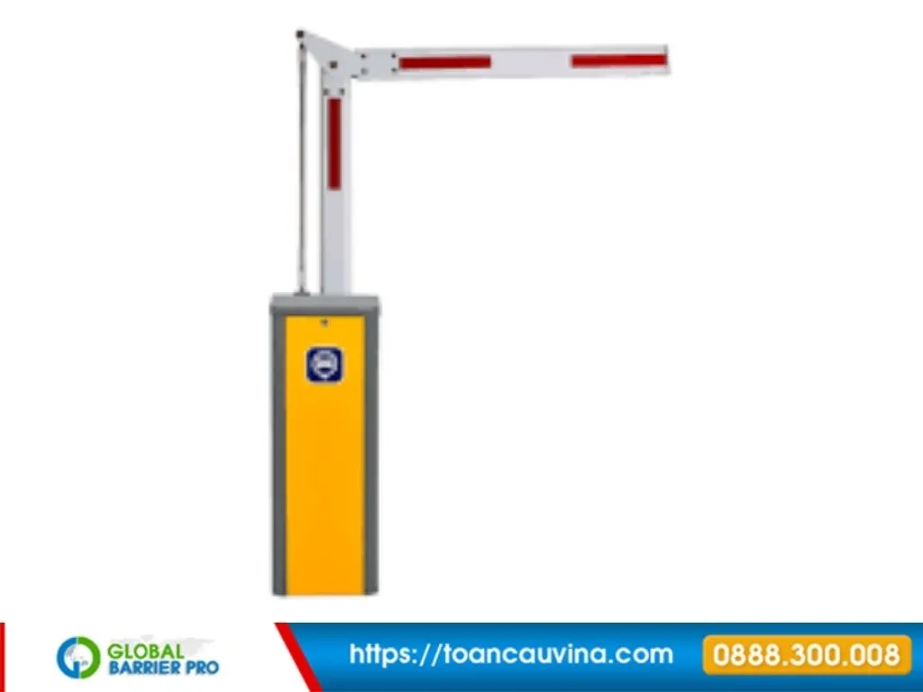 Barrier gập Wonsun chính hãng giá tốt cho tầng hầm, bãi xe 13 Barrier gập Wonsun chính hãng giá tốt cho tầng hầm, bãi xe - thân máy barrier gập màu vàng dạng phổ thông