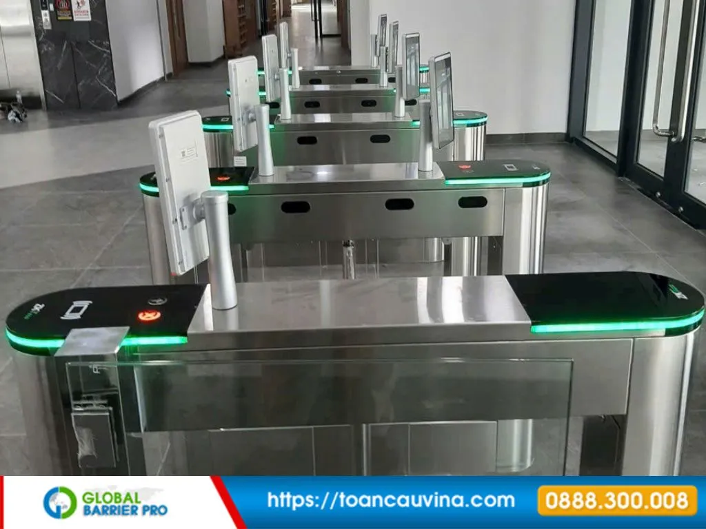 Nên chọn swing barrier hay flap barrier cho tòa nhà? - hình minh họa 3 cho bài viết swing barrier hay flap barrier cho tòa nhà