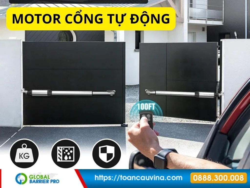 Báo giá cổng tự động cánh tay đòn 2026 mới nhất 59 18 4