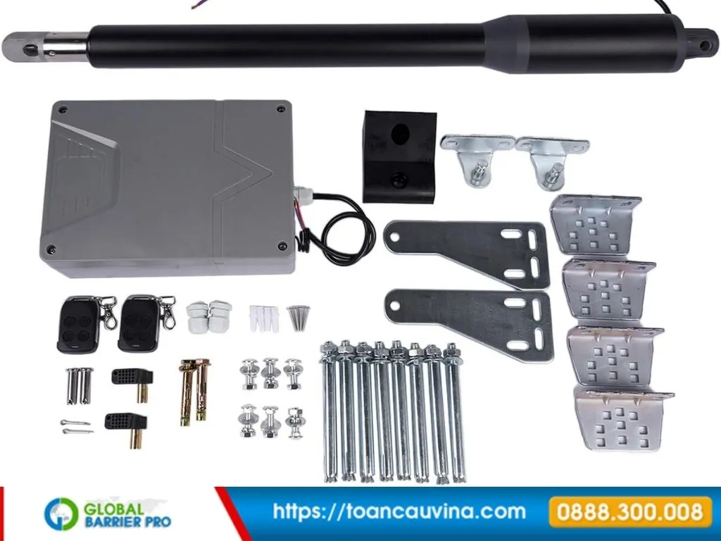 Giá motor cổng mở 2 cánh, 4 cánh mới nhất 2026 - hình minh họa thực tế 3