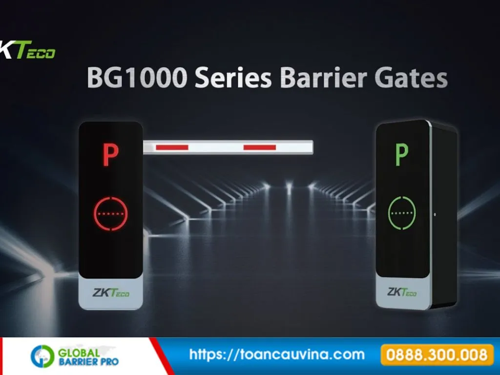 Barrier ZKTeco BG1060 cho làn xe rộng: thông số và giá tham khảo 3 Barrier ZKTeco BG1060 thực tế minh họa