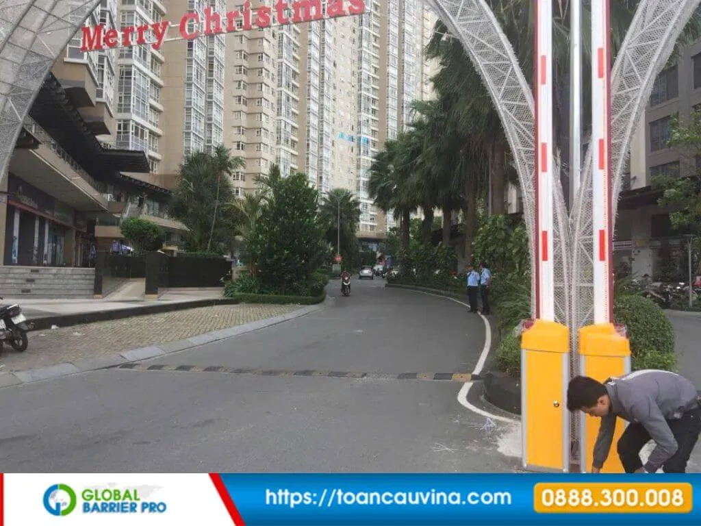 Case study bãi xe tự động cho trường học: Giải pháp an toàn và quản lý hiệu quả 16 Thi công lắp đặt barrier chuyên nghiệp - đúng quy trình kỹ thuật