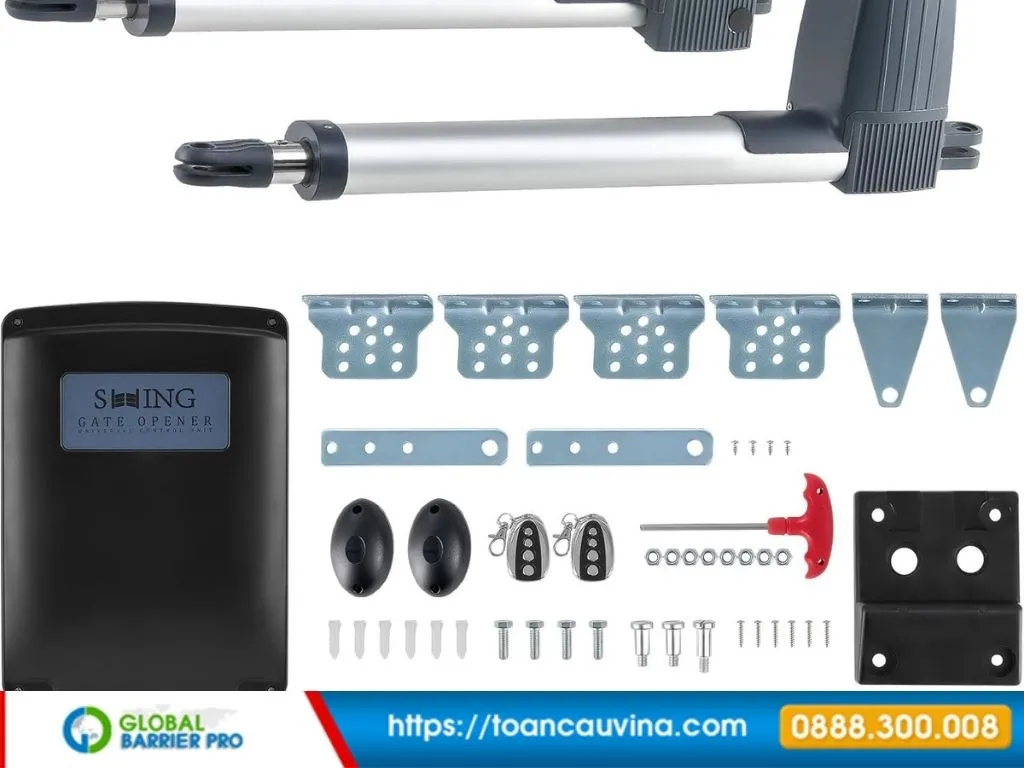 Giá motor cổng mở 2 cánh, 4 cánh mới nhất 2026 - hình minh họa thực tế 4