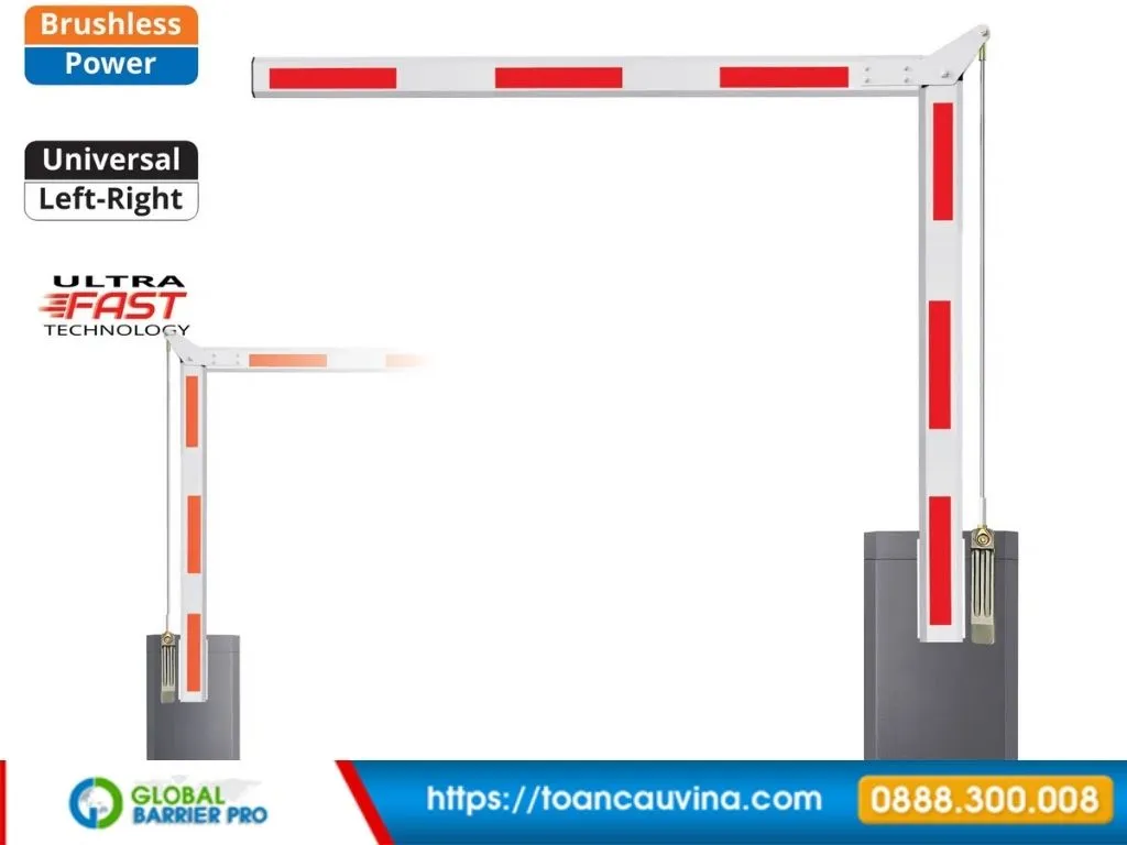 Barrier gập Hikvision báo giá và lắp đặt thực tế 2026 16 Barrier gập Hikvision báo giá và lắp đặt thực tế 2026 - sơ đồ barrier gập tiêu chuẩn lắp đặt