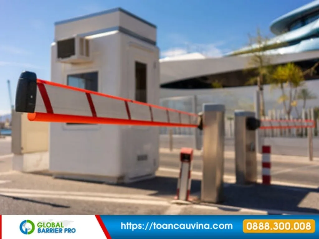 Sửa chữa barrier gập tận nơi nhanh 24h, có mặt xử lý lỗi 15 Sửa chữa barrier gập tận nơi nhanh 24h, có mặt xử lý lỗi - cận cảnh thân máy barrier gập màu cam