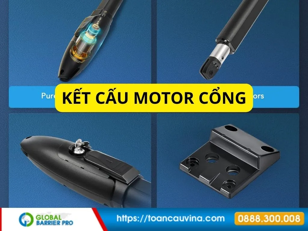 Motor cánh tay đòn Beninca, Dea, BFT nên chọn hãng nào - hình minh họa thực tế 5