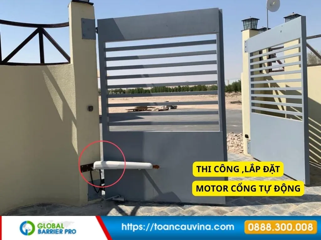 Báo giá cổng tự động cánh tay đòn 2026 mới nhất 57 34 4