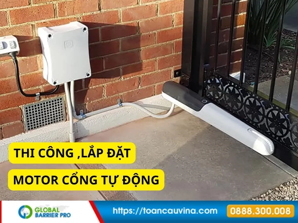 Báo giá cổng tự động cánh tay đòn 2026 mới nhất 53 38 4
