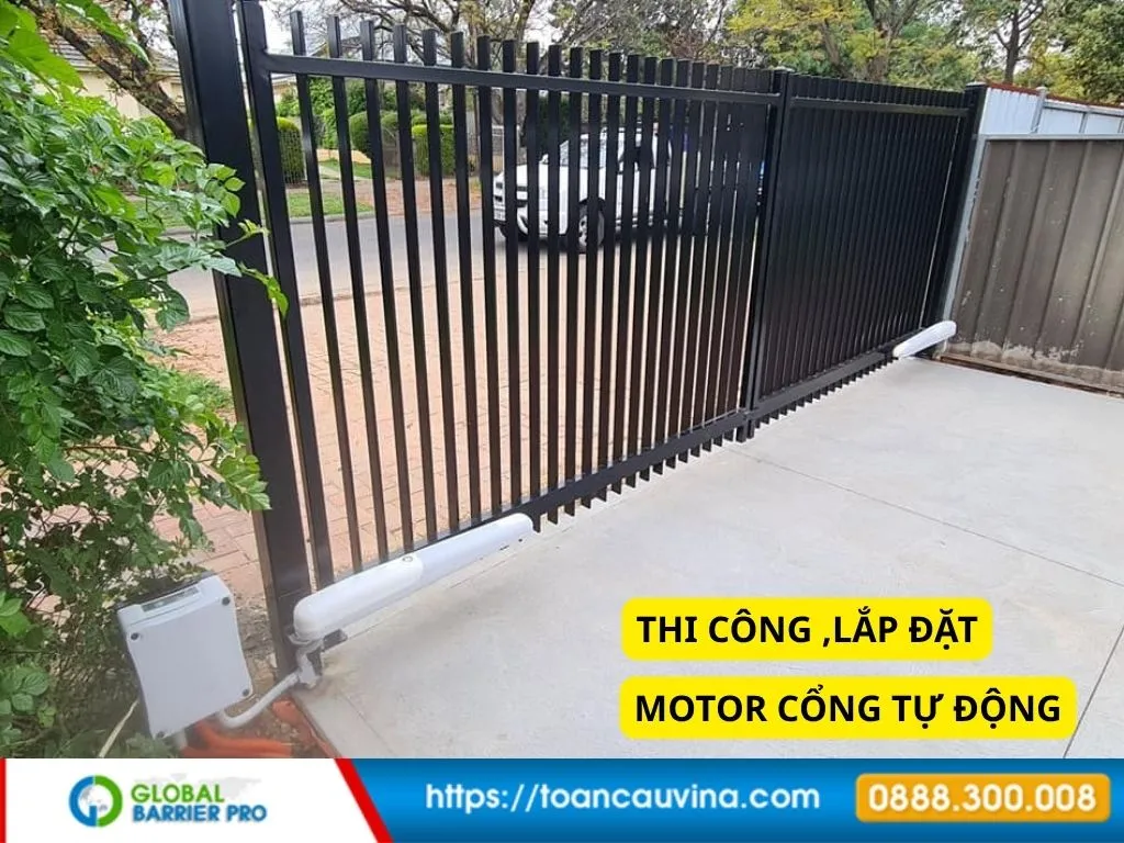 Báo giá cổng tự động cánh tay đòn 2026 mới nhất 52 39 4