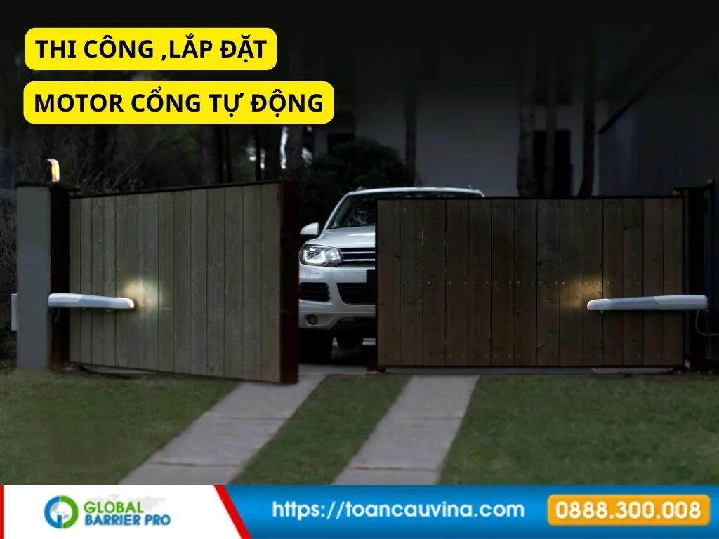 Báo giá cổng tự động cánh tay đòn 2026 mới nhất 51 40 4