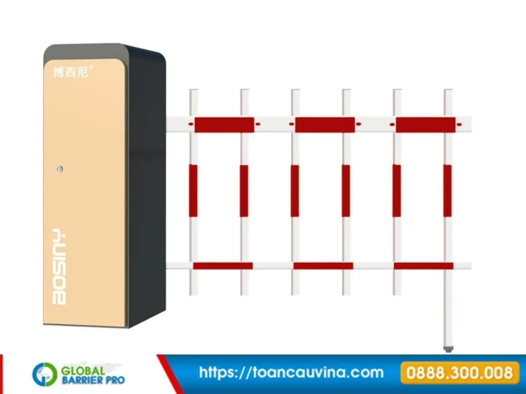Barrier gập Wonsun chính hãng giá tốt cho tầng hầm, bãi xe 12 Barrier gập Wonsun chính hãng giá tốt cho tầng hầm, bãi xe - cụm pát nối khớp gập của tay cần barrier