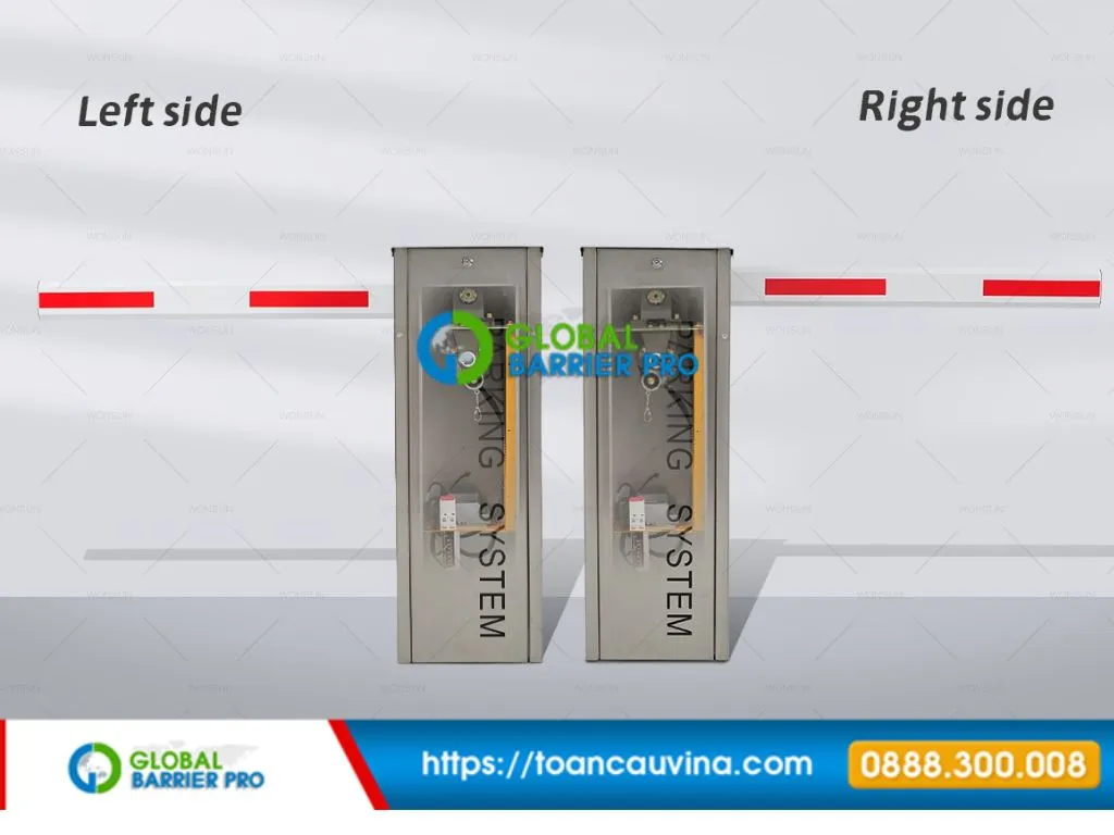 Barrier tay gập Wonsun DZ-125_90 cho tầng hầm trần thấp 7 Hình ảnh cụm động cơ tham khảo của barrier Wonsun DZ-125_90