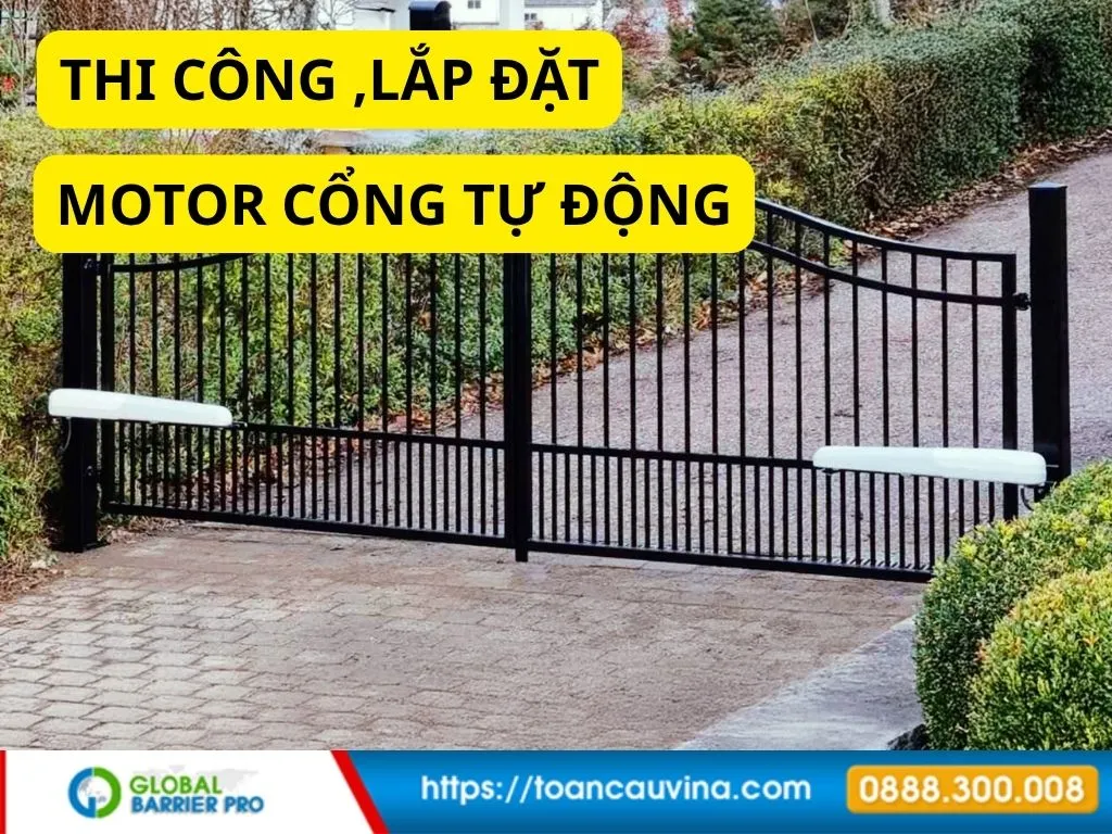 Sơ đồ đấu nối mạch điều khiển cổng tay đòn cơ bản 24 Sơ đồ đấu nối mạch điều khiển cổng tay đòn cơ bản - hình minh họa thực tế 4