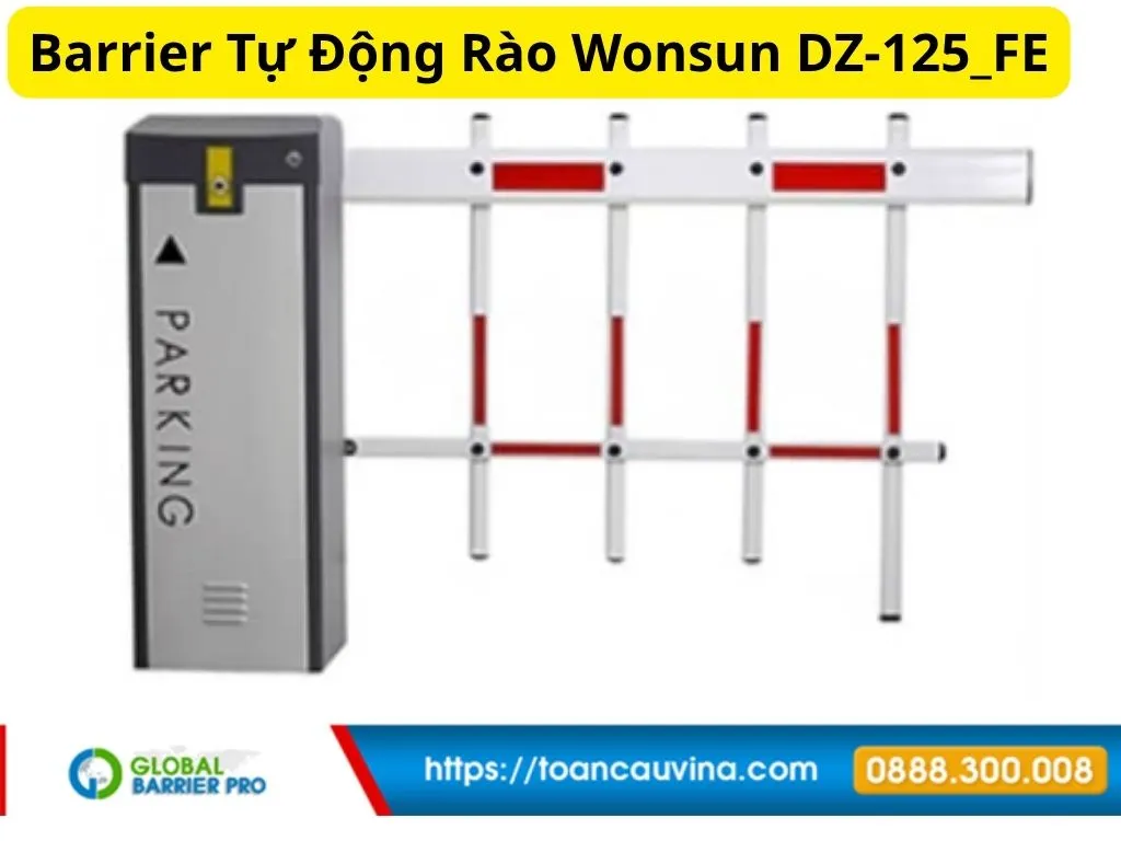Barrier rào Wonsun DZ-125_FE giá bao nhiêu? Thông số và ứng dụng