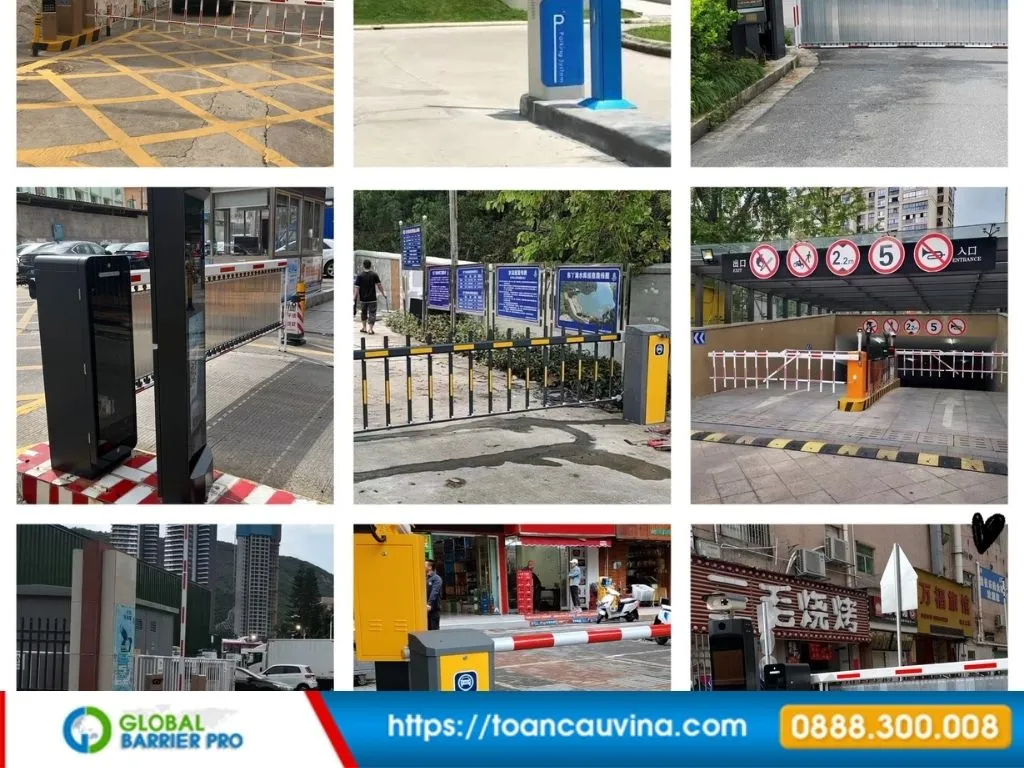Báo giá barie tự động 2026 mới nhất (full các hãng) 13 Bộ sưu tập barie tự động cho nhiều công trình minh họa cho bài viết báo giá barie tự động 2026