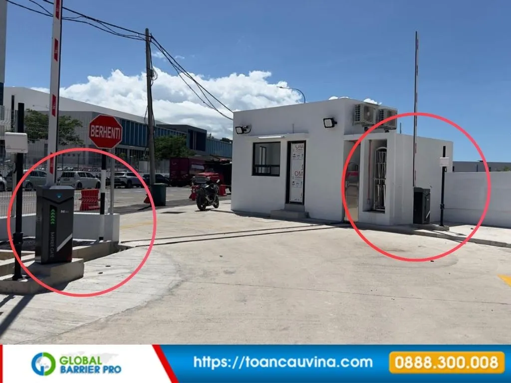 Báo giá barie tự động 2026 mới nhất (full các hãng) 10 Hệ thống barie nhiều làn cho trạm bảo vệ minh họa cho bài viết báo giá barie tự động 2026