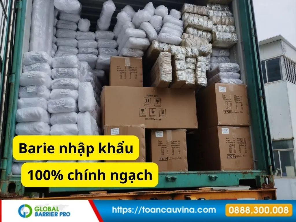 Giá barie giá rẻ dưới 10 triệu có nên mua? 12 Lô barie nhập khẩu đóng thùng nguyên kiện minh họa cho bài viết barie giá rẻ dưới 10 triệu
