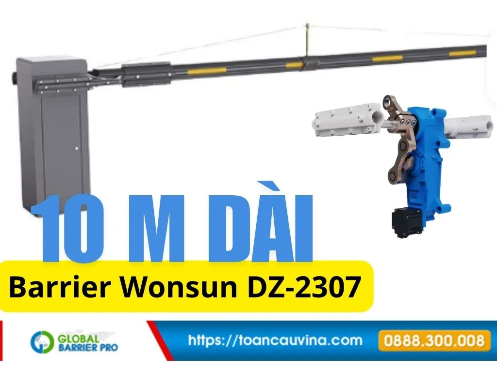 Barrier Wonsun DZ-2307 giá bao nhiêu? Thông số tham khảo