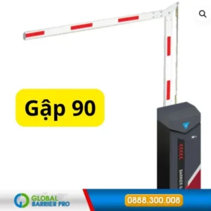 Barrier tự động MAG BG657_90 phù hợp tầng hầm cần tay gập 90 độ.