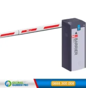 Barrier tự động MAG BR660T phù hợp cổng làn rộng và tay cần dài khoảng 6m.
