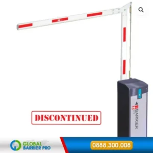 Barrier tự động MAG BR630T_90 dùng tay gập 90 độ cho tầng hầm và bãi xe trần thấp.