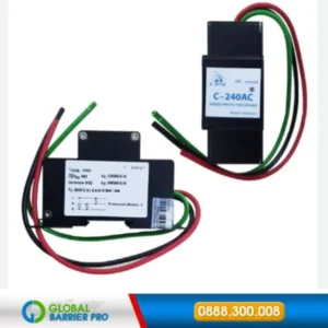 C-240AC Protector giúp bảo vệ barrier và tủ điều khiển trước xung sét lan truyền.