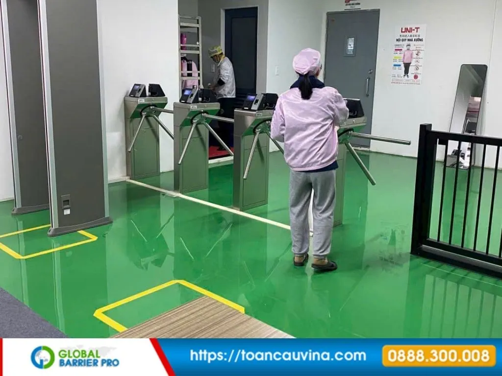 Hình minh họa hệ thống kiểm soát ra vào số 2 cho bài hệ thống kiểm soát ra vào