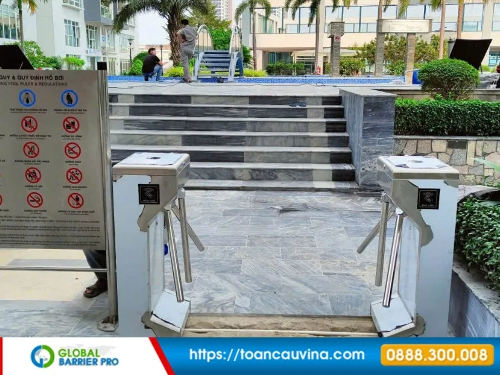 Hình minh họa cổng kiểm soát an ninh số 2 cho bài cổng kiểm soát an ninh