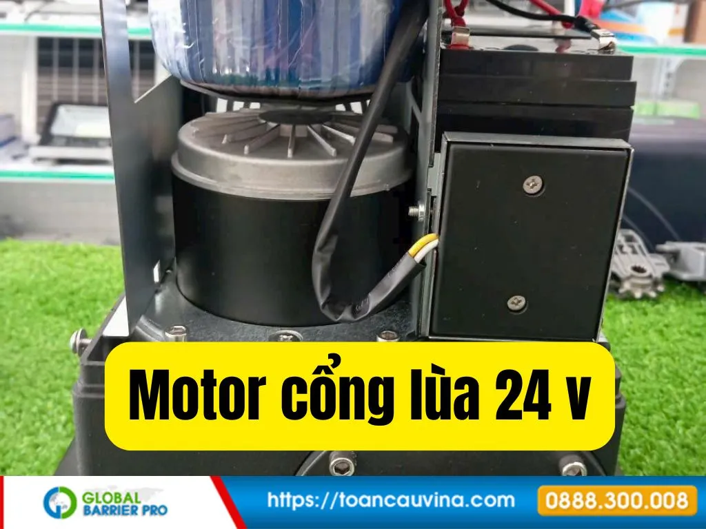 Lắp đặt motor cửa lùa chi tiết: khảo sát, đi dây, cân chỉnh và bàn giao 11 Lắp đặt motor cửa lùa chi tiết: khảo sát, đi dây, cân chỉnh và bàn giao - chi tiết chân đế motor và bu lông cố định