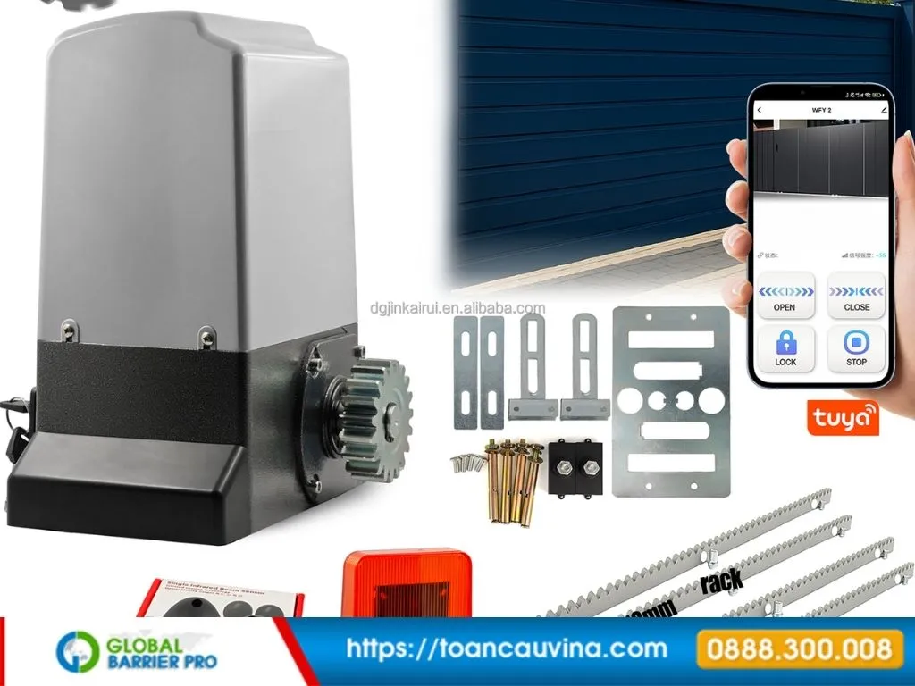 Lắp đặt motor cửa lùa chi tiết: khảo sát, đi dây, cân chỉnh và bàn giao 15 Lắp đặt motor cửa lùa chi tiết: khảo sát, đi dây, cân chỉnh và bàn giao - remote bàn giao sau khi lắp motor cửa lùa