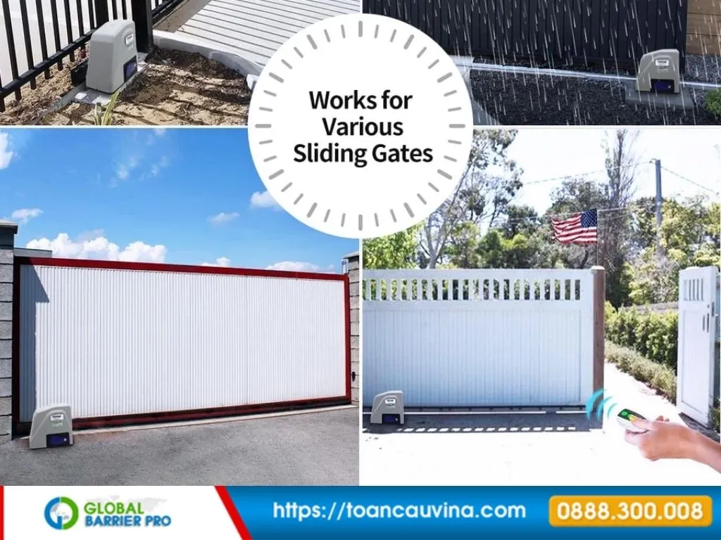 Thi công motor cổng tại HCM: Cần lưu ý gì để chạy êm và bền? 10 Thi công motor cổng tại HCM: Cần lưu ý gì để chạy êm và bền? - vị trí lắp motor sát chân cổng